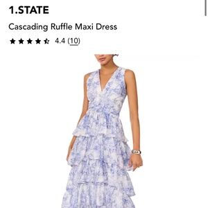 State maxi dress size 6